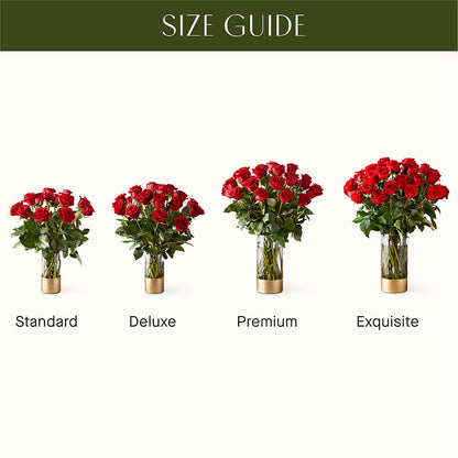 Classic Love Red Rose Bouquet – FLOWER HOUSE PLANTS & BLOOMS, Willowick OH