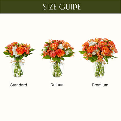 Apricot Glow Bouquet – FLOWER HOUSE PLANTS & BLOOMS, Willowick OH