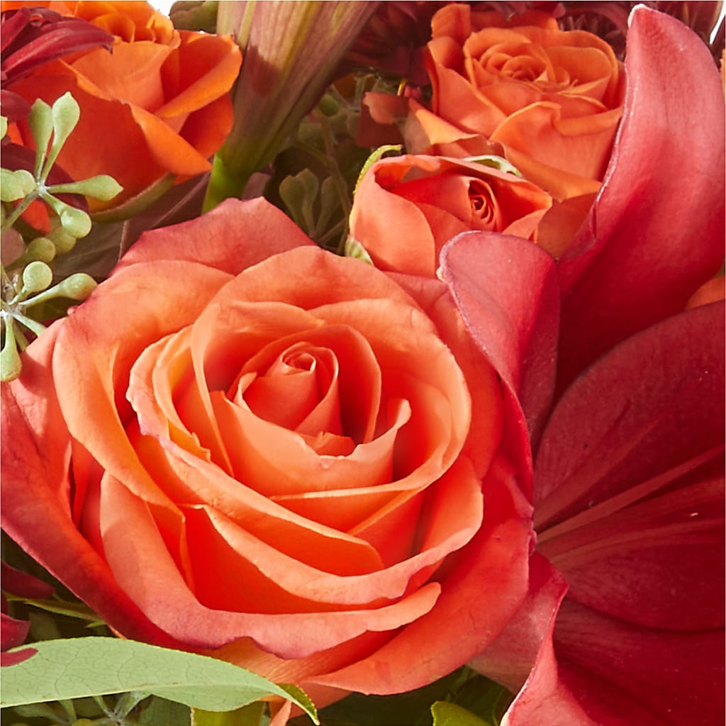 Crimson Leaves Bouquet – FLOWER HOUSE PLANTS & BLOOMS, Willowick OH