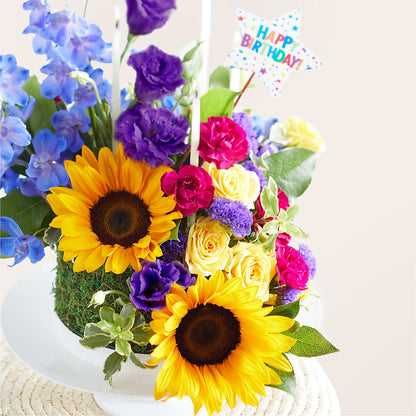 Star of the Day Floral Cake – FLOWER HOUSE PLANTS & BLOOMS, Willowick OH