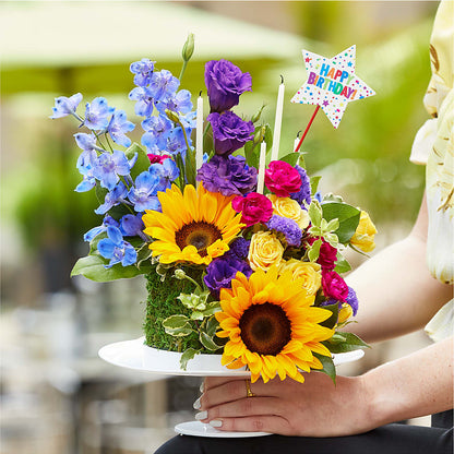 Star of the Day Floral Cake – FLOWER HOUSE PLANTS & BLOOMS, Willowick OH