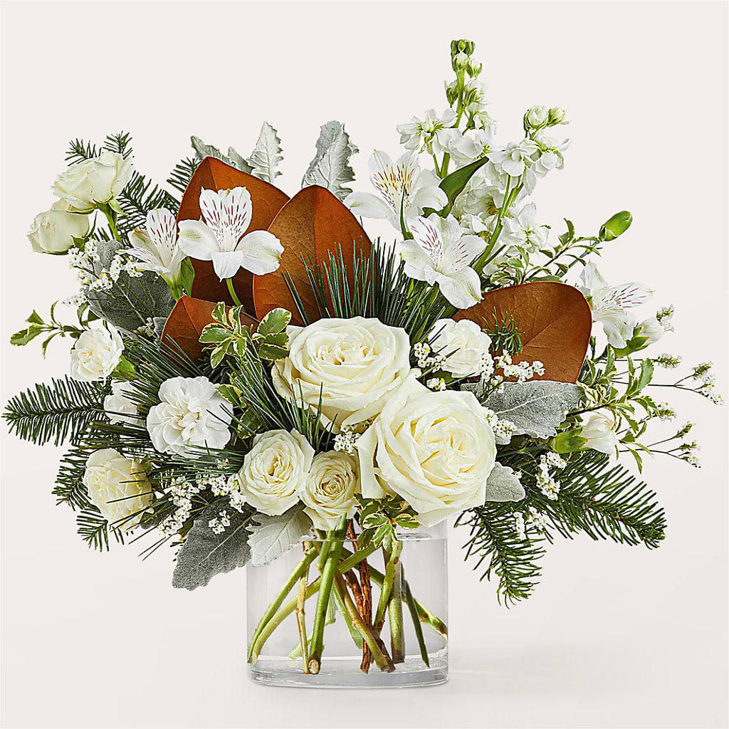 Fresh Snowfall Bouquet – FLOWER HOUSE PLANTS & BLOOMS, Willowick OH