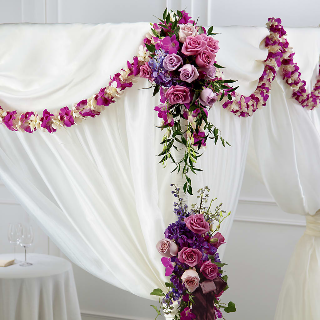 Color & Light Chuppah Decor – FLOWER HOUSE PLANTS & BLOOMS, Willowick OH
